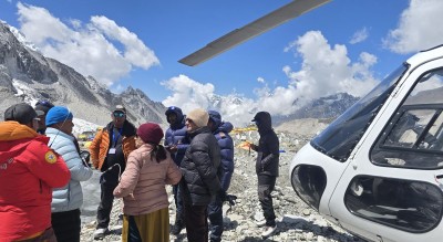  सगरमाथा संवाद चलिरहँदा गृहमन्त्री र पर्यटनमन्त्री किन पुगे सगरमाथा आधार शिविर ? 